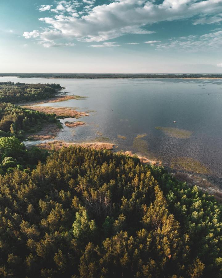 Вилла Lesna 21 Dom Polnoc Przy Zalew Siemianowka Luka Экстерьер фото